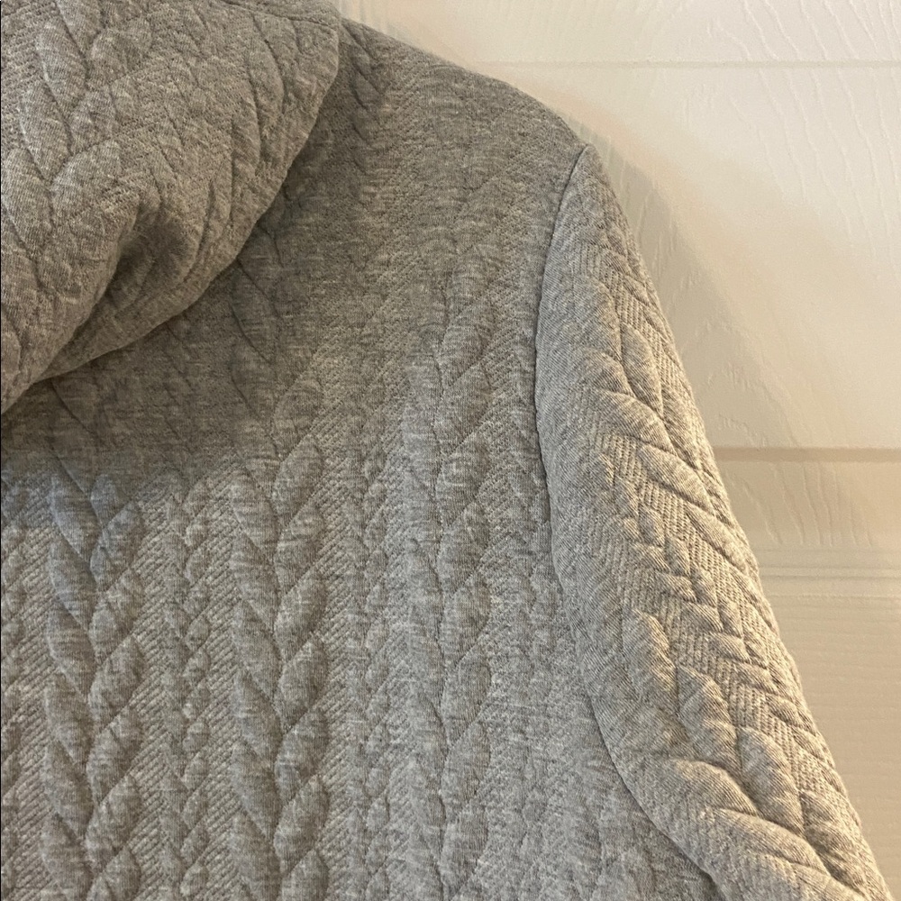 J. Crew Light Gray Cowl Neck Sweater size L length 26” bust 42” brand new - Picture 4 of 12